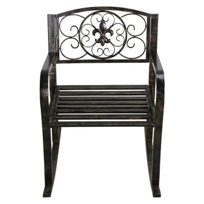 China Eco - Friendly Rocker Rocking Chair Deck Seat Backyard Glider for sale