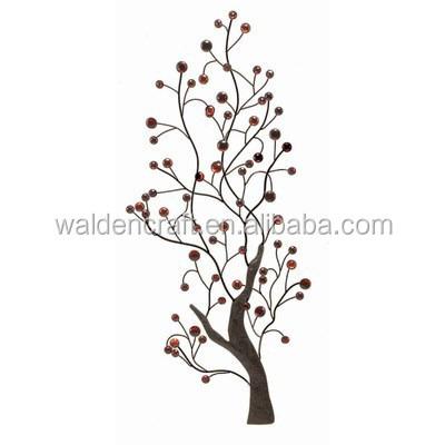 China Decorative Home Wall Art Decor China Walden Crafts Tree Of Life Metal Tree for sale