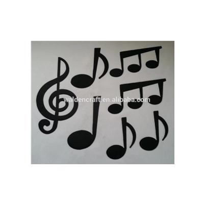 China Wall Art Decor Musical Notes Plate 7 China Metal Set for sale