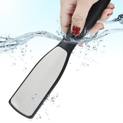 China Stainless Steel Pedicure Kit Foot File Set Foot Scraper Pedicure Foot File for sale