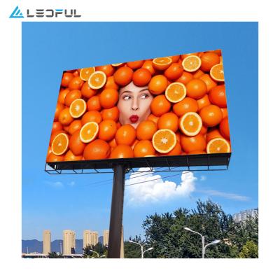 China Large LED Screen 4M X 3M Outdoor LED Outdoor Billboard Vertical HD TV Digital Signage Display for sale