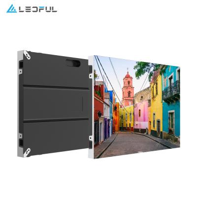 China P3 640*480 Indoor Iron Back Frame HD Videos Indoor LED Screen for sale