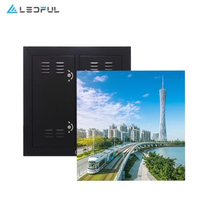 China LEDFUL OUTDOOR Digital Outdoor Billboard Four Sided Outdoor 3D Billboards for sale