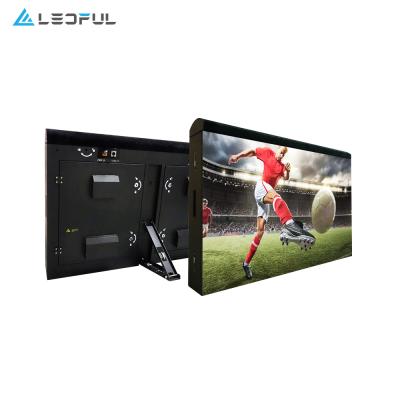 China The INDOOR AND OUTDOOR Football Field Stadium Perimeter Billboard LED Display Advertising Boards For Stadiums for sale