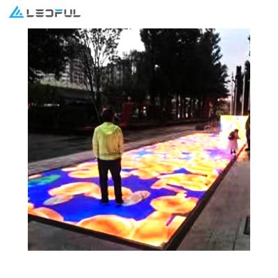 China INDOOR AND OUTDOOR Indoor Outdoor LED Dance Floor LED Screen Advertising P3.91 P4.81 500*500MM LED Display for sale