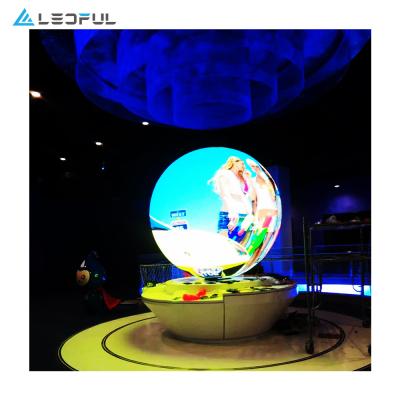 China Soft INDOOR AND OUTDOOR P1.2 P1.5 P1.6 P2.5 P4 Flexible LED Display LED Module Curved LED Display for sale