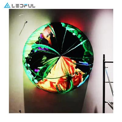 China INDOOR AND OUTDOOR Flexible Soft LED Panel Stage Display Screen LED Module for sale