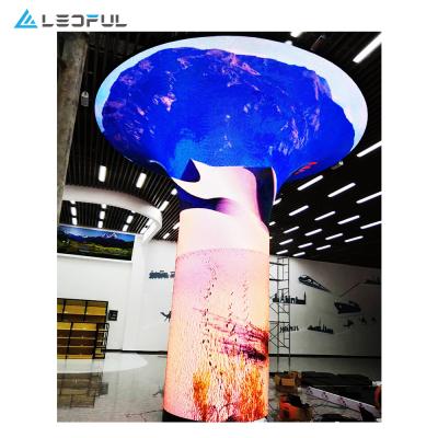 China INDOOR AND OUTDOOR Soft Flexible LED Module P4 Outdoor Programmable Flexible LED Display for sale