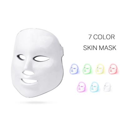 China Pigment Removal 7 Color Photon Light Therapy Machine Treatment Skin Rejuvenation LED Face Facial Mask for sale