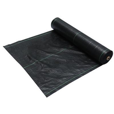 China Stop Weed Growth And Keep Water Weed Mat PP Woven Plastic PE Woven Block Cloth Weed Barrier For Agricultural Ground Cover for sale