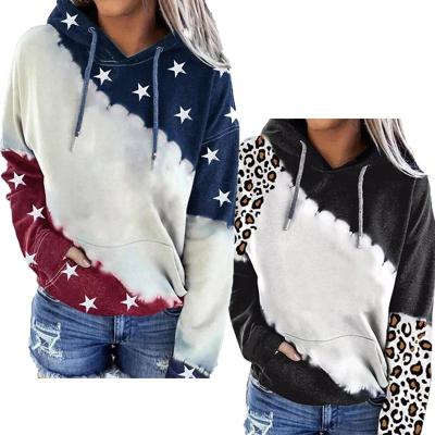 China Hot 2XS-5XL USA Sample Warehouse Anti-pilling Sublimation Printing Hoodies Unisex Logo Unisex 3D Printable Polyester Long Sleeve Hoodies for sale