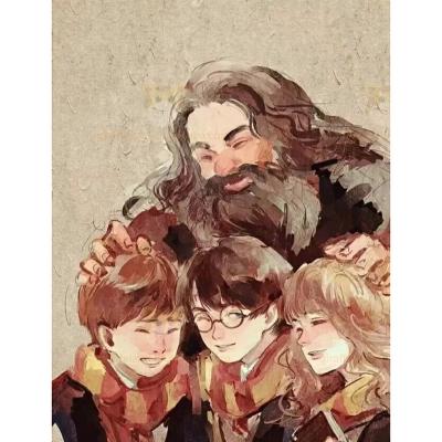 China Style Home Decor Customization 5D Diamond Painting Kits Harry Potter Round&Square Drill Canvas DIY Arts Craft American Waterproof Gift for sale