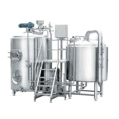 China Turnkey Beer Brewery 1000L Beer Brewery Equipment 1000L Industry Beer Brewing System 1000L Vat for sale