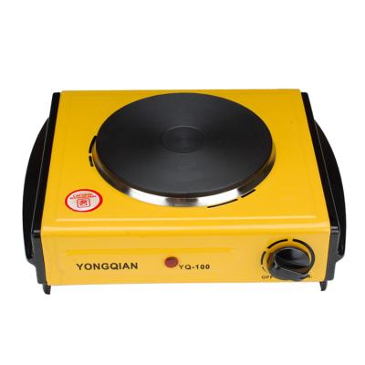 China New design electric portable coffee heater kitchen cooktops hot plate cooking appliances YQ-100A-1 for sale