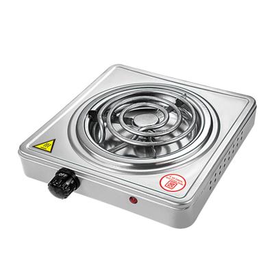 China 1000W Household Coil Travel Electric Cooker Easy Clean Single Electric Mini Burner for sale