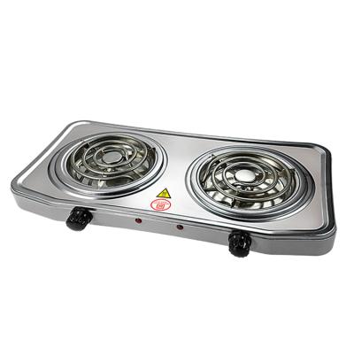 China Household 2000W Easy Clear Electric Hot Plate Electric Cooker OEM Coil Cooking Stove Hot Plate for sale