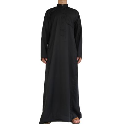 China Wholesale New Style Qatar Style Muslim Saudi Arabia Abaya Long Abaya Kaftan Robes For Men for sale