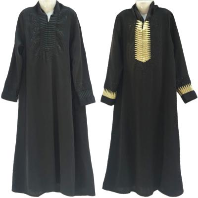 China 2021 Wholesale New Design High Quality Girls Abaya Polyester Material Muslim for sale