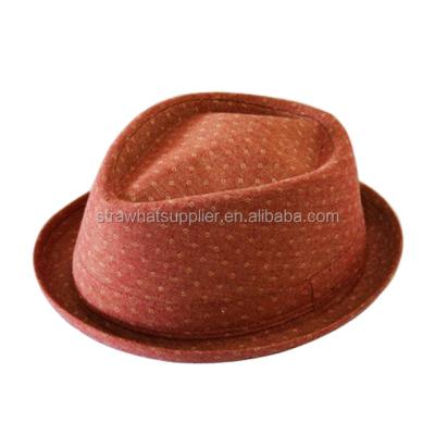 China cut & Sew 2016 AZOIC Cotton CCM Jacquard Free Cuts and Sew Porkpie Hats for sale