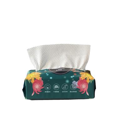 China Wholesale High Quality Disposable Cotton Soft Baby Biodegradable Disposable Face Towel for sale