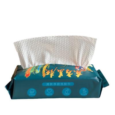 China China Cutter Disposable Top Quality Top Quality Cotton Slide Disposable 100% Face Towel for sale