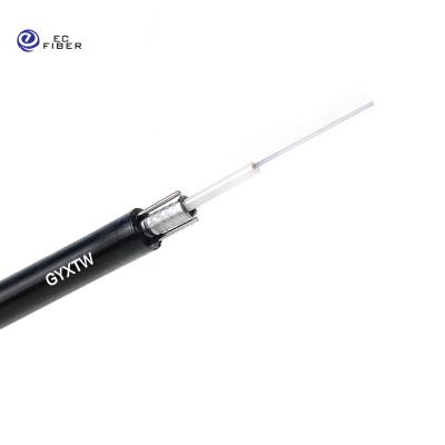 China GYXTW 12 Core Fiber Optic Riser Cable Meter Price, 4 Core Fiber Optic Cable Price List, 2 Core Fiber Optic Cable Blowing Machine GYXTW for sale