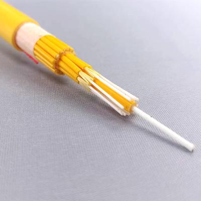 China FC/UPC 24 Core Single Mode Indoor Fiber Optic Breakout Cable 15mm 2mm 15M GJBFJV GJBFJH GJBFJH for sale