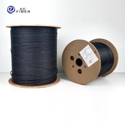 China Indoor LSZH Ftth To Home Cable Drop Fiber Optic G652D G657A Gjxh GJFXH GJYXCH 1FO 2CORE Fiber Optic Cable for sale