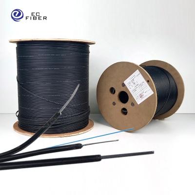 China LSZH FTTH 1 core 2 cores 4core 12core gjxh g657a1 gjyxfch gjyxfch fiber optic cable 4core indoor outdoor fiber optic drop cable for sale