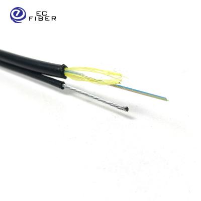 China Hot Sale China EC 24 Cores G652D Fiber Aerial Self-supporting Outdoor Figure 8 Fiber Optic Cable With HDPE Sheath GYTC8S for sale