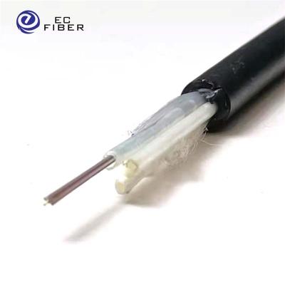 China ASU Non Metallic Antenna / Outdoor Optical Cable 4 Duct Fiber 6 8 12 Core ASU Optical Fiber Cable GYFFY for sale