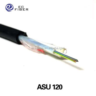 China Hot Sale Compact 2-12 Core Single Mode Tube Fiber Optic Center Rodent Proof Cable With Glass Yarn GYFFY GYFTY ASU80 Mini ADSS GYFFY/GYFTY/ASU for sale