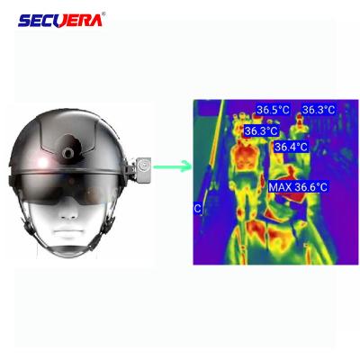 China Security N901 Portable Measuring Imager Rapid Temperature Check Thermal Smart Helmets Secuera Waterproof/Police Raincoat for sale