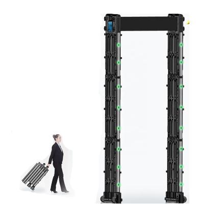 China Automatic Counting Function Smart Walk Through Metal Detector Gate With 33 Detect Zones LCD Display PD6500i for sale