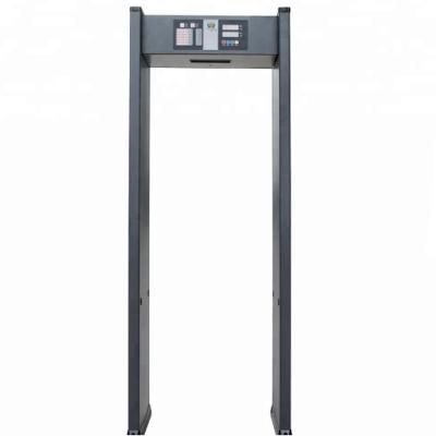 China Cheapest Price to300 6 Zone Arched Walk Level 0 Adjustable Sensitivity Through Metal Detector Te koop