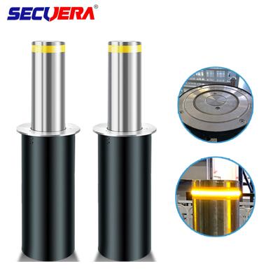 China 2020 304stainless Steel Bollards 168mm Security Hydraulic Automatic Rising Traffic Road Traffic Road Block for sale