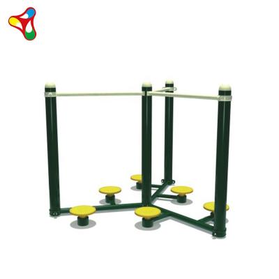 China Eco-friendly Six-body Tornado Relax Outdoor Fitness Equipment Gym Fitness Equipment Outside Exercise Equipment for sale