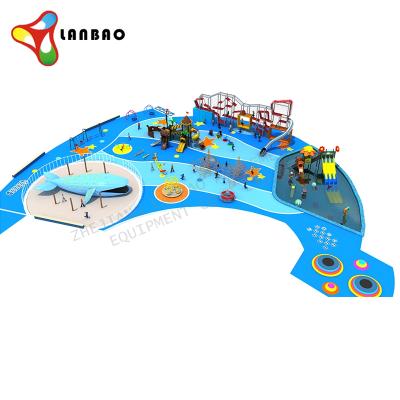 China Eco-friendly Customized Kids Playground Marine Museum Funny Outdoor Park With Slide for sale