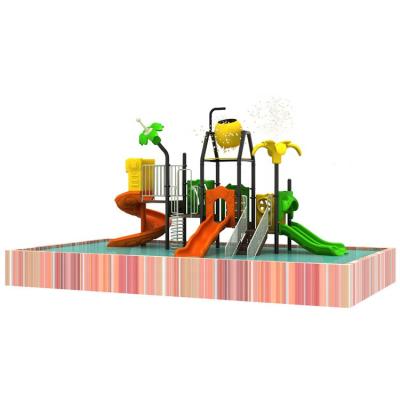 China Flower House Series Eco - Friendly Kids Water Play Equipment , Large Outdoor Water Playground Equipment For School for sale