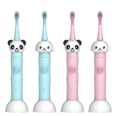 China Teeth Whitening Manufacturer Custom Design Cute Cartoon For Kids Sonic Baby Electric Toothbrush for sale