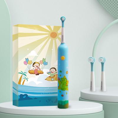 China Teeth Whitening Timer Battery Operated Kids 360 Electric Baby Kids Toothbrush for sale