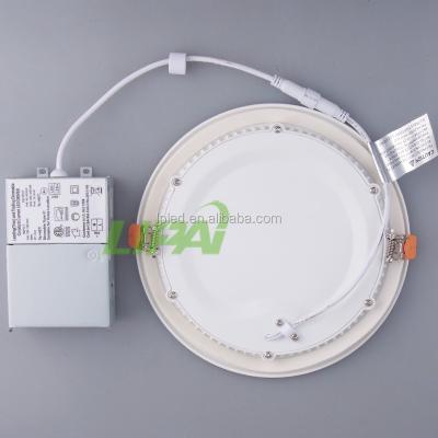 China IC Rated Air Tight 6 Inch ETL and ES 16W 120V 3CCT 3000K 4000K 5000KChangeable& Dimmable WithMemory LED Panel Lights for sale