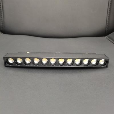 China New Modern Design ETL ES FCC Approved Black Aluminum LED Track Light For Indoor 18W 1620LM 24/36Degree Beam Angle for sale