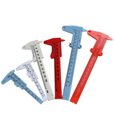 China New Arrival Multi Specification ABS Plastic Latest Design And Multi Color Optional Plastic Vernier Caliper for sale