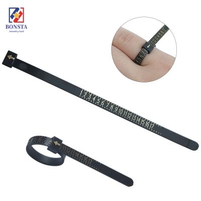 China Guaranteed Suitable Quality Price Jewelry Measuring Tools Ring Sizer Finger Gauge Ring Sizer Gauge for sale