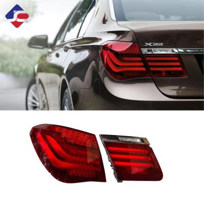 China 2013-2014 F02 730li 740li 750li 760li Car Accessories Smoke Black LED Rear Tail Light For BMW 7 Series 760LI for sale