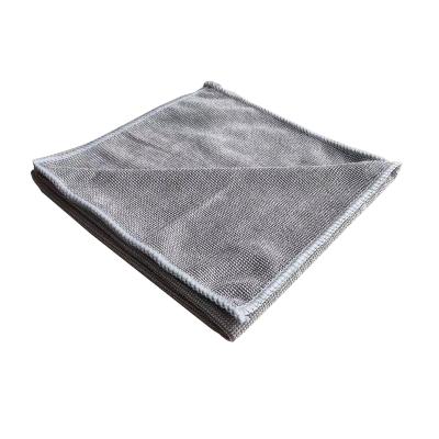 China QUICK DRY Custom Microfiber Cleaning Cloth Wash Station Pearl Microfiber Towel for sale