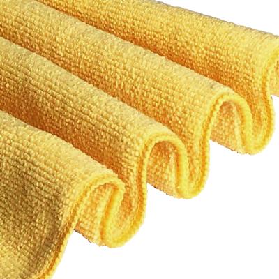 China 180gsm Microfiber Car Wash Towel Car Cleaning Cloth QUICK DRY 30*30Cm Microfiber Terry Towel for sale