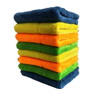 China China QUICK DRY Products Wholesale Custom Gsm Coral Fleece Microfiber Car Cleaning Towel for sale