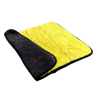 China Wholesale QUICK DRY Thicken Microfiber Car Wash Cloth Super Water Absorbent Polishing Auto Detailing Towel for sale